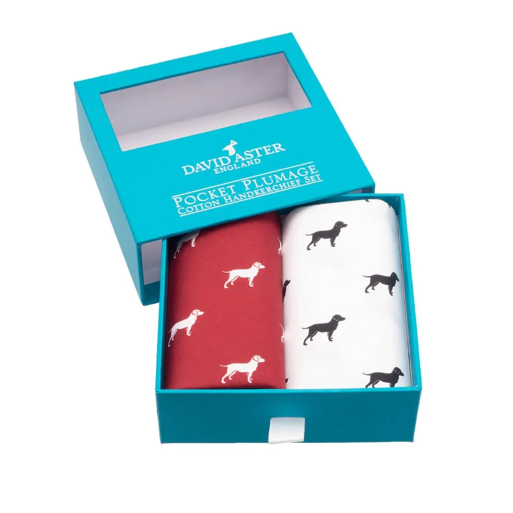 Chusteczki męskie Psy HR-34