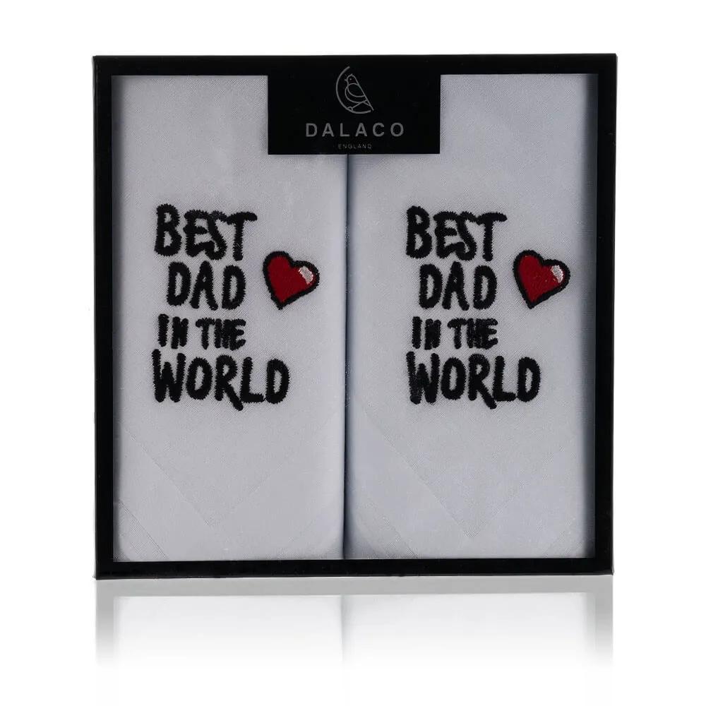 Chusteczki męskie haftowane dla Taty HR-39