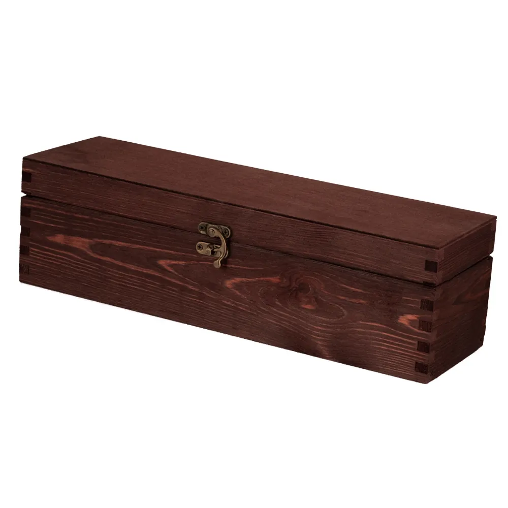 Kuferek drewniany Palisander 37x11x11 cm z możliwością graweru