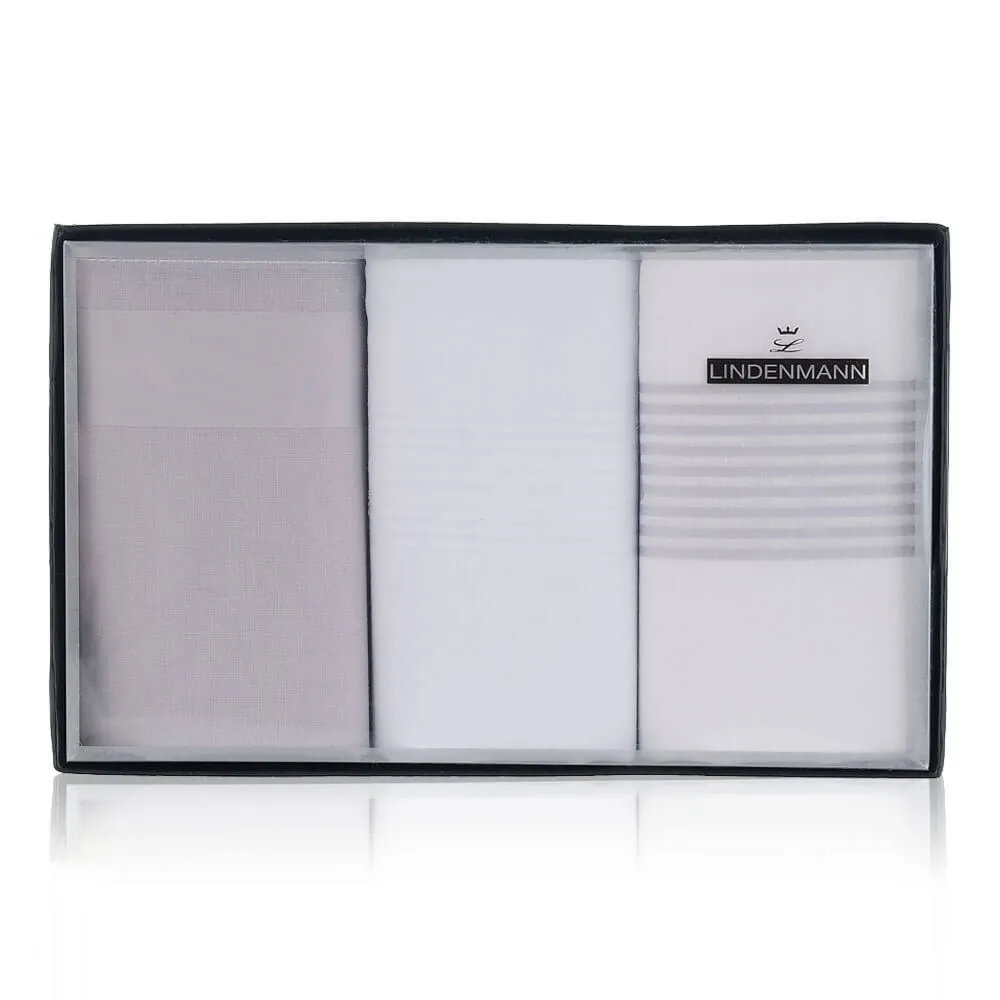Chusteczki męskie bawełniane Lindenmann 50024