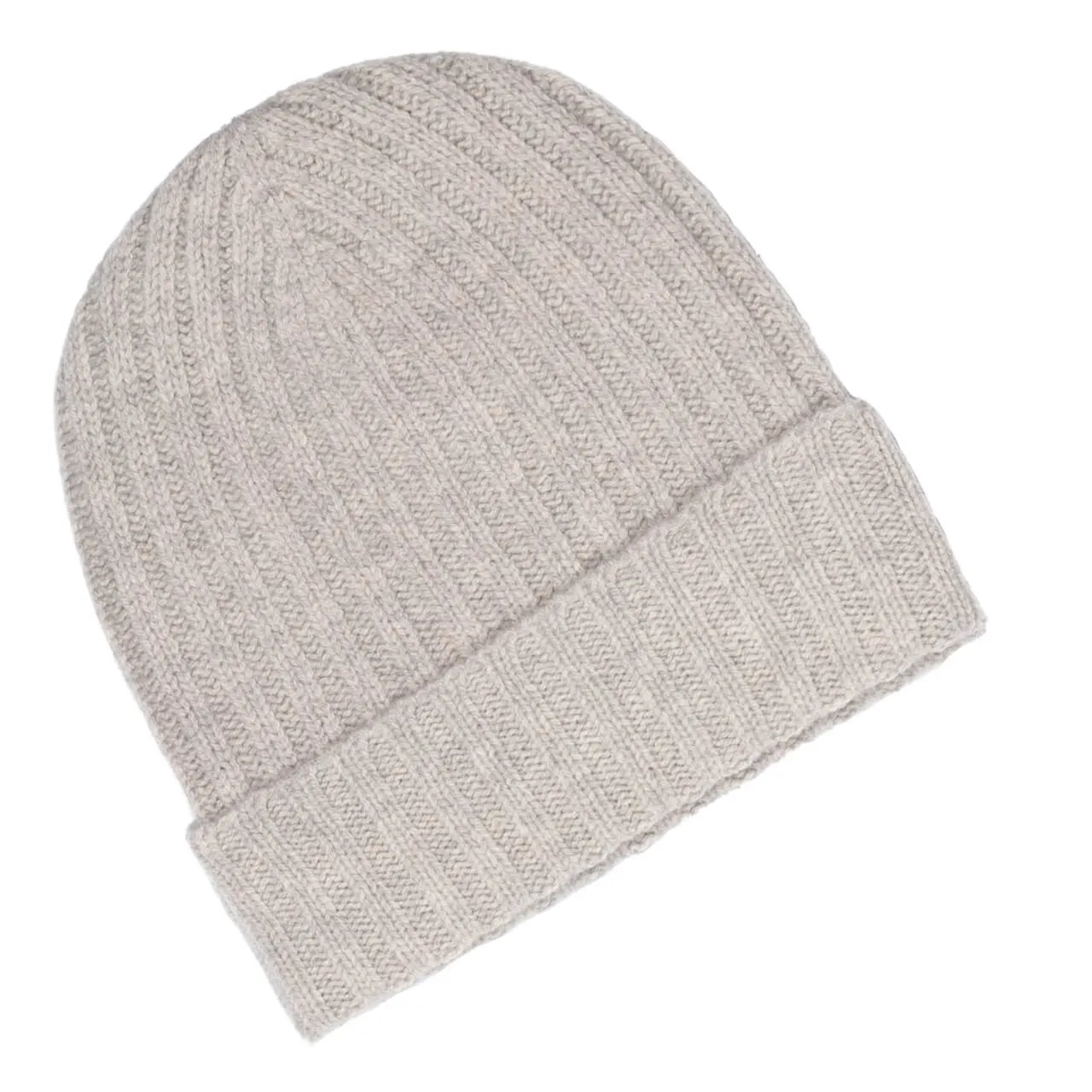 Szara wełniana czapka męska LWA-001