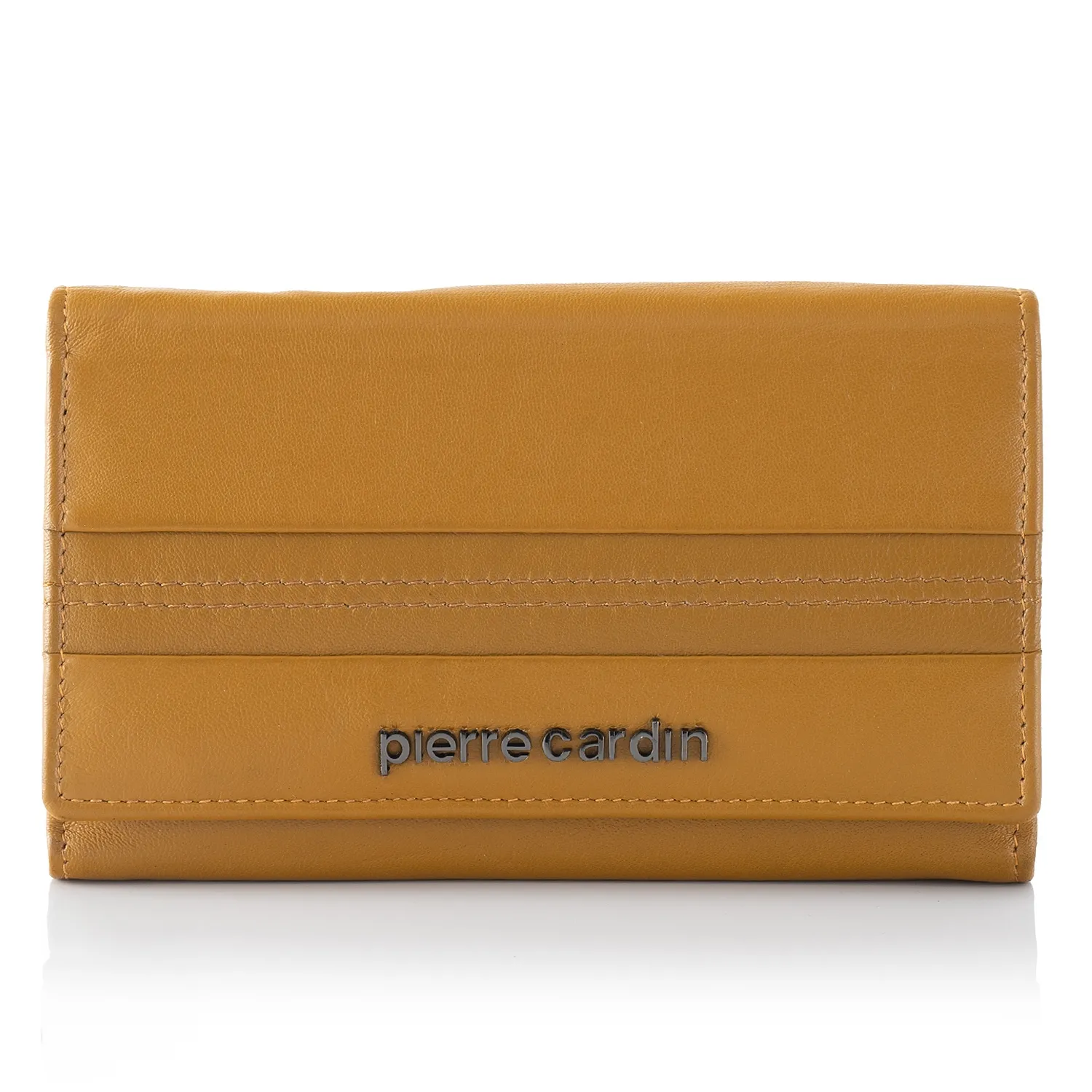 Portfel damski Pierre Cardin ze skóry naturalnej TILAK130 455 - żółty