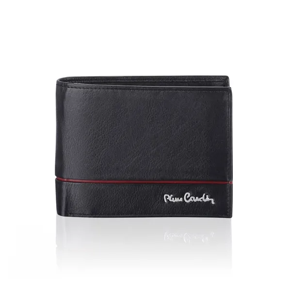 Portfel Męski Pierre Cardin mały pojemny RFID TILAK15 325 - czerwony