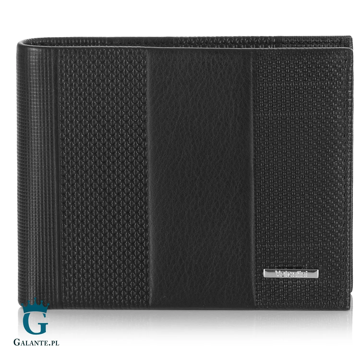 Elegancka banknotówka męska Valentini Yew 157-335 z RFID