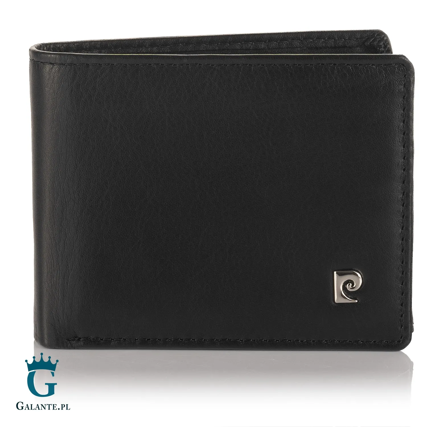 Mały Portfel Męski Pierre Cardin z metalowym logo YS603 323