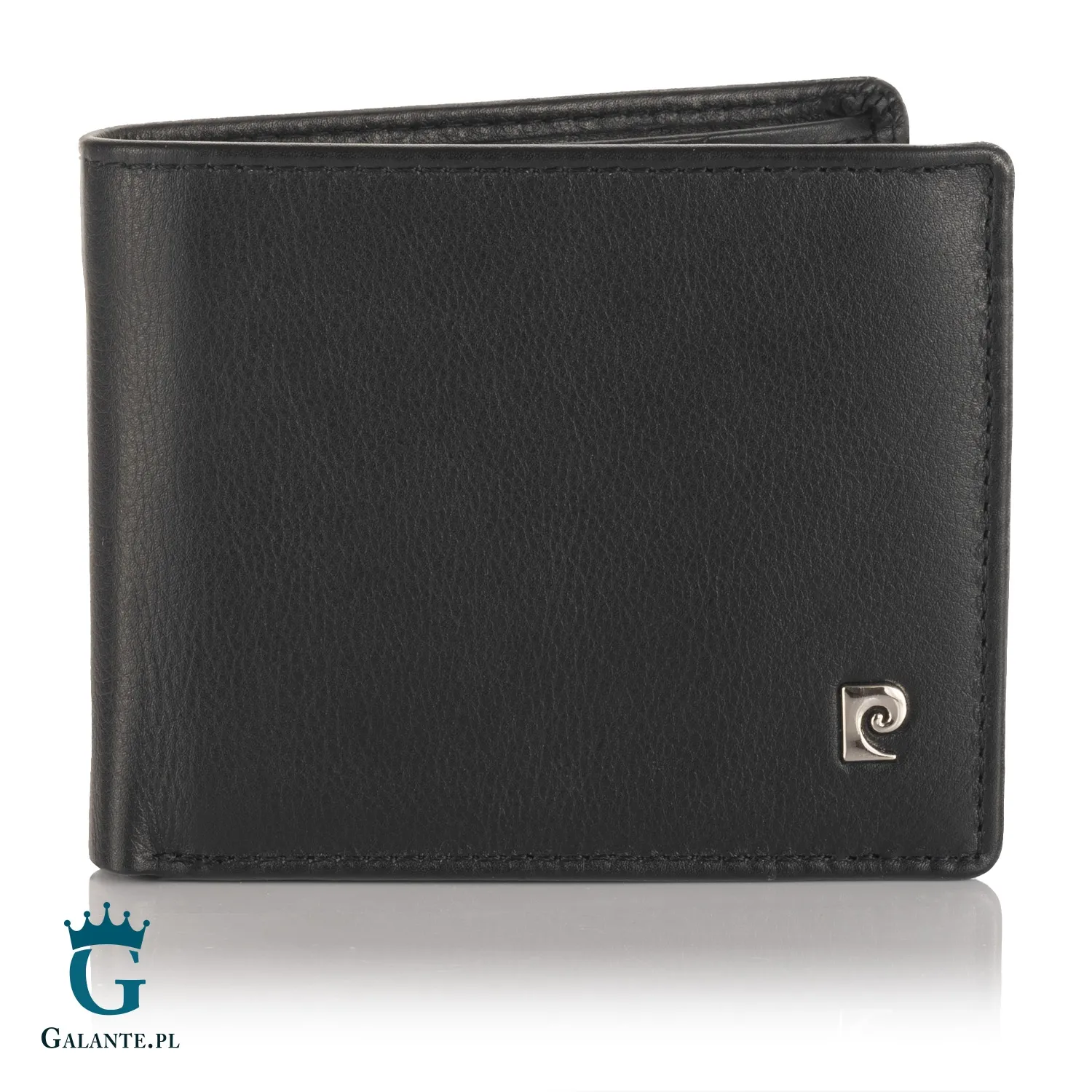 Portfel Męski Pierre Cardin z metalowym logo YS603 324