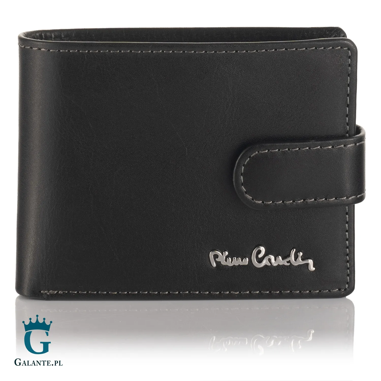 Portfel męski Pierre Cardin zapinany YS604 323A RFID