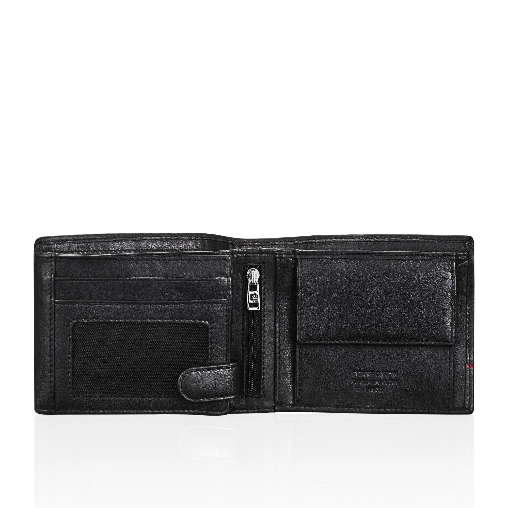 Portfel Męski Pierre Cardin mały pojemny RFID TILAK15 325 - niebieski