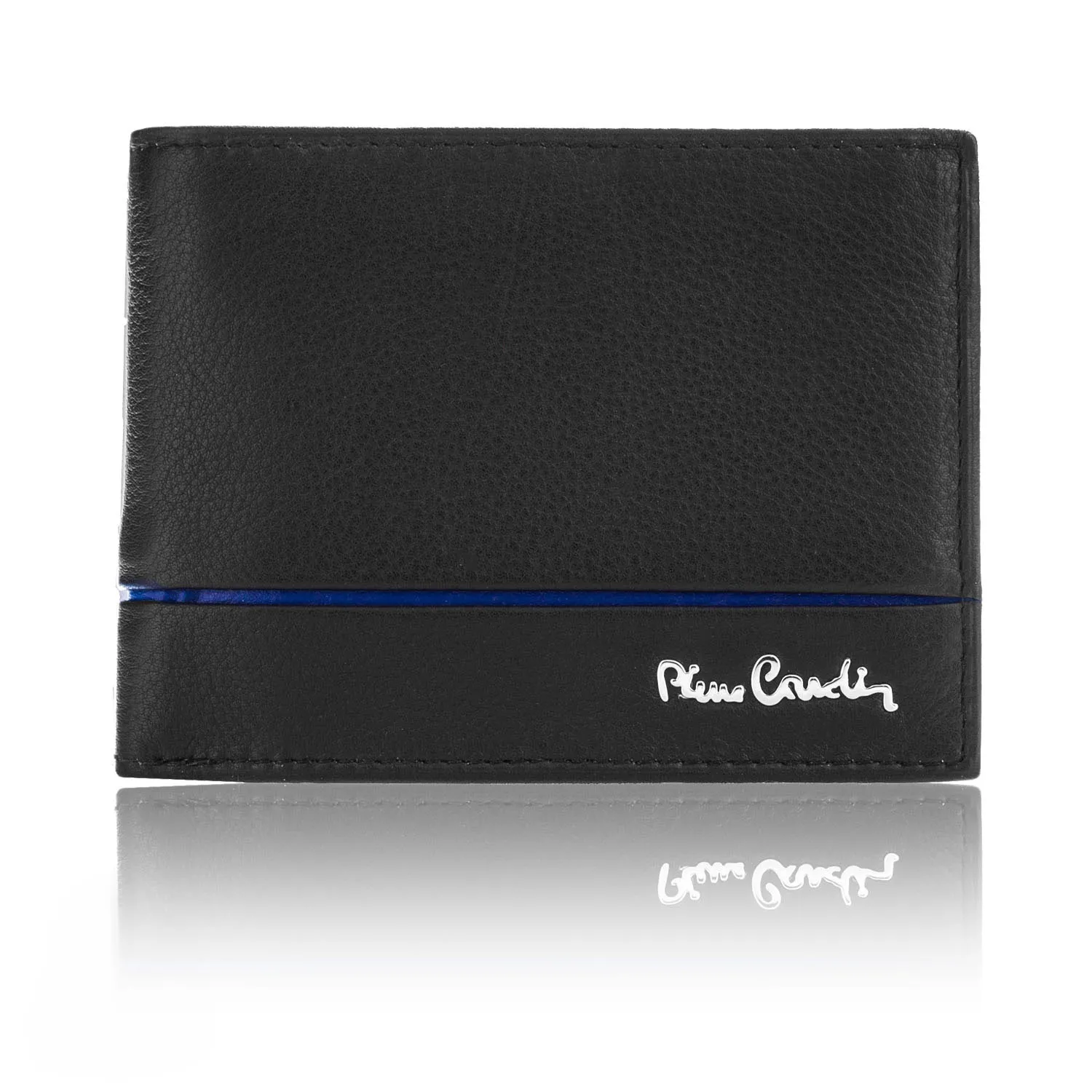 Elegancki portfel męski Pierre Cardin TILAK15 8806 - niebieski