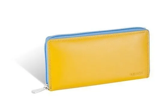 Portfel damski Valentini Colors 866 żółty