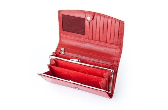 Portfel damski Valentini Tuscany 273 czerwony