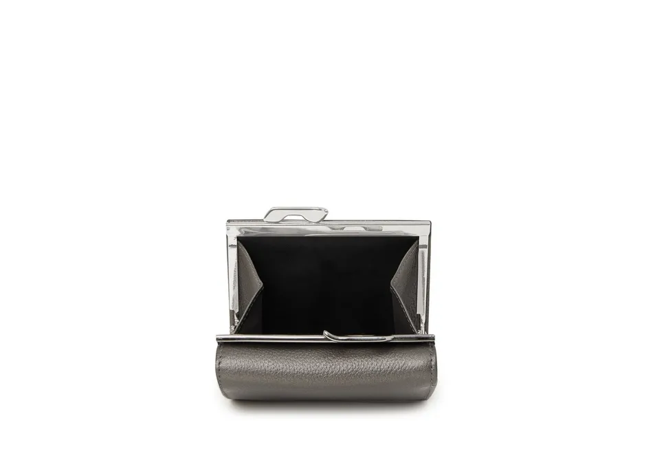 Portfel damski Valentini Metallic 446 srebrny