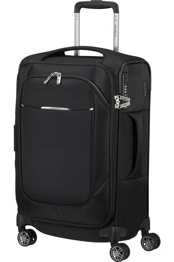 Walizka Samsonite Re-Lite 55cm powiększana czarna