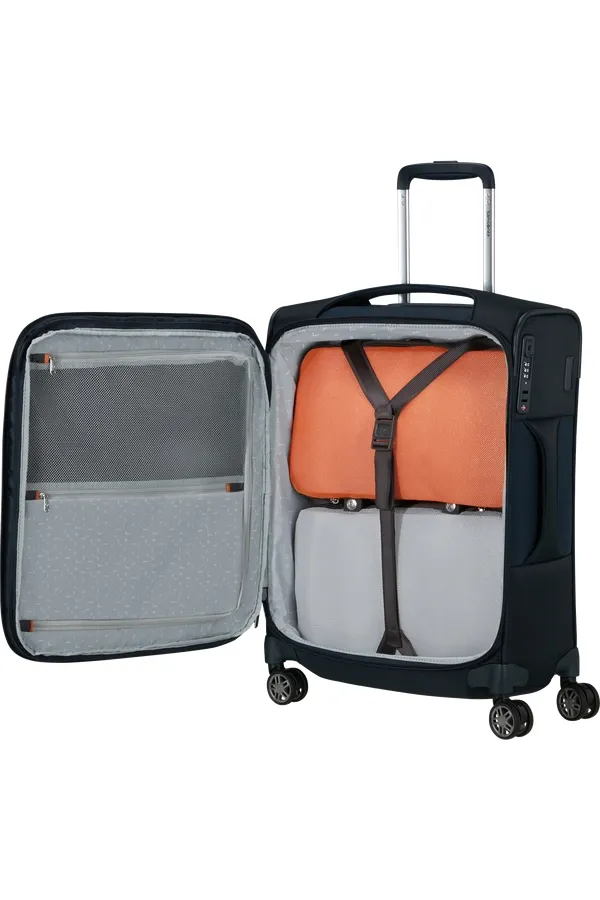 Walizka Samsonite Re-Lite 55cm powiększana granatowa