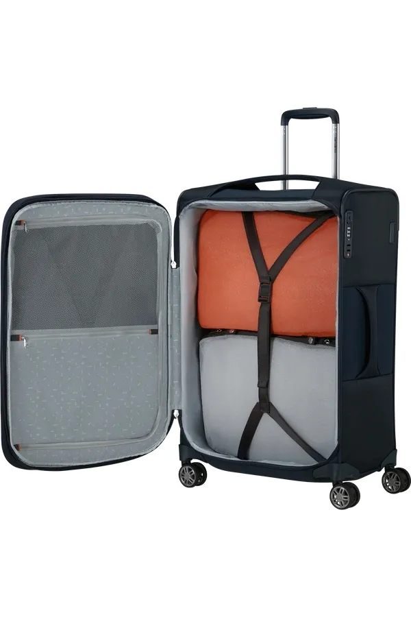 Walizka Samsonite Re-Lite 67cm powiększana granatowa