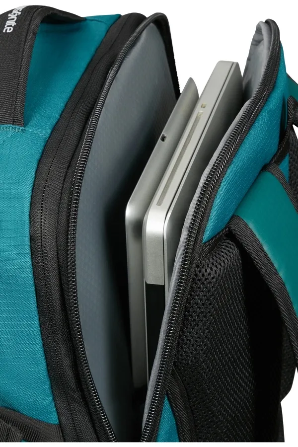 Plecak na laptopa Samsonite Roadseeker L powiększany turkusowy