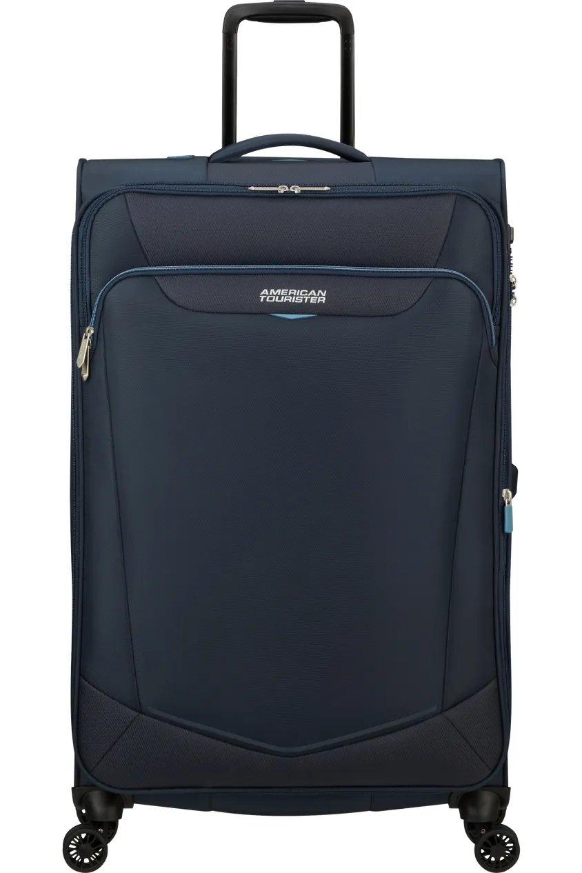 Walizka American Tourister Summerride 80cm powiększana granatowa