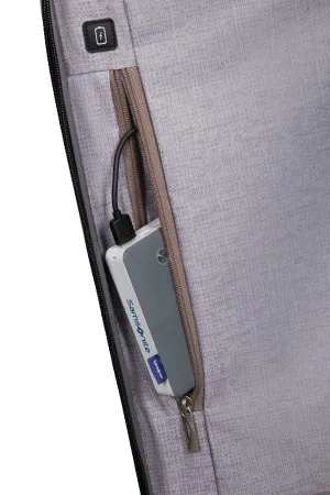 Walizka Samsonite C-Lite 55cm powiększana aluminium