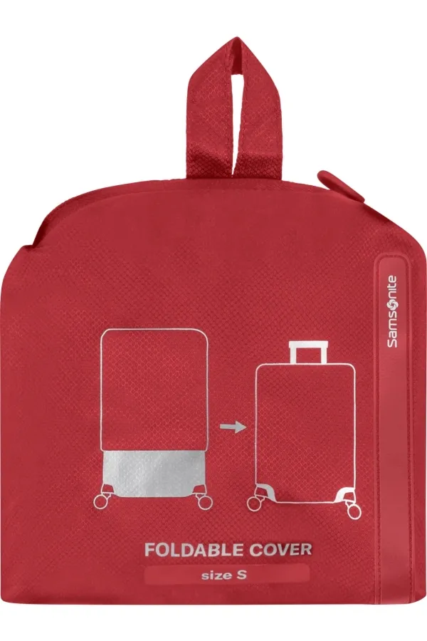 Pokrowiec na walizkę Samsonite S czerwony