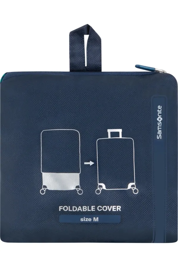 Pokrowiec na walizkę Samsonite M granatowy