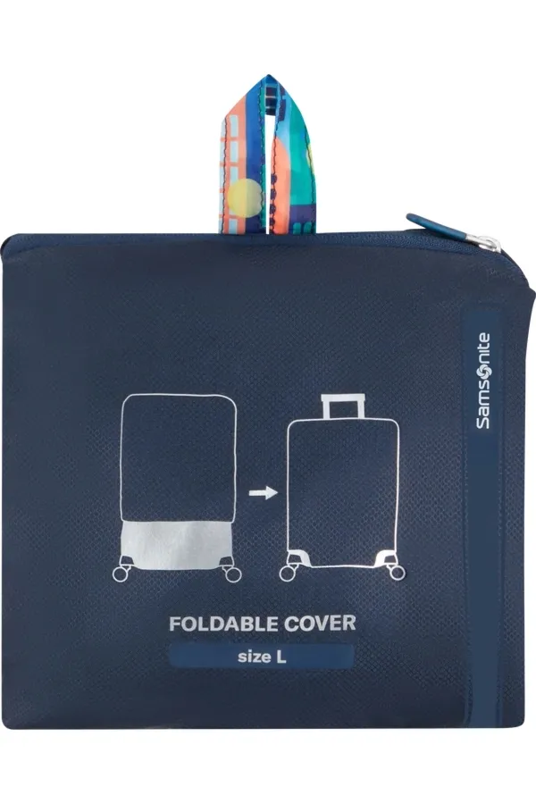 Pokrowiec na walizkę Samsonite L miejscki print