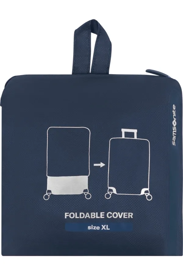 Pokrowiec na walizkę Samsonite XL granatowy