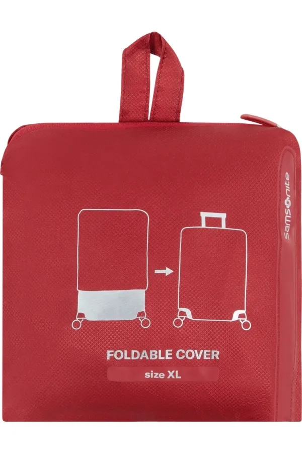 Pokrowiec na walizkę Samsonite XL czerwony