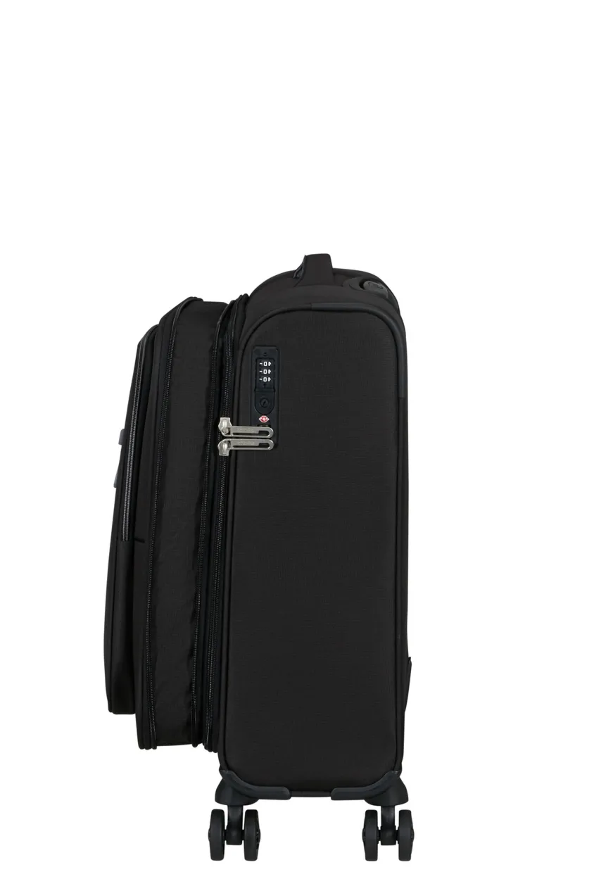 Walizka kabinowa American Tourister Cloudrider 55cm powiększana czarna
