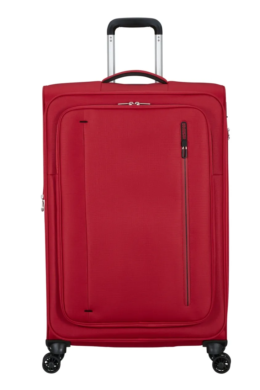 Walizka American Tourister Cloudrider 78cm powiększana czerwona