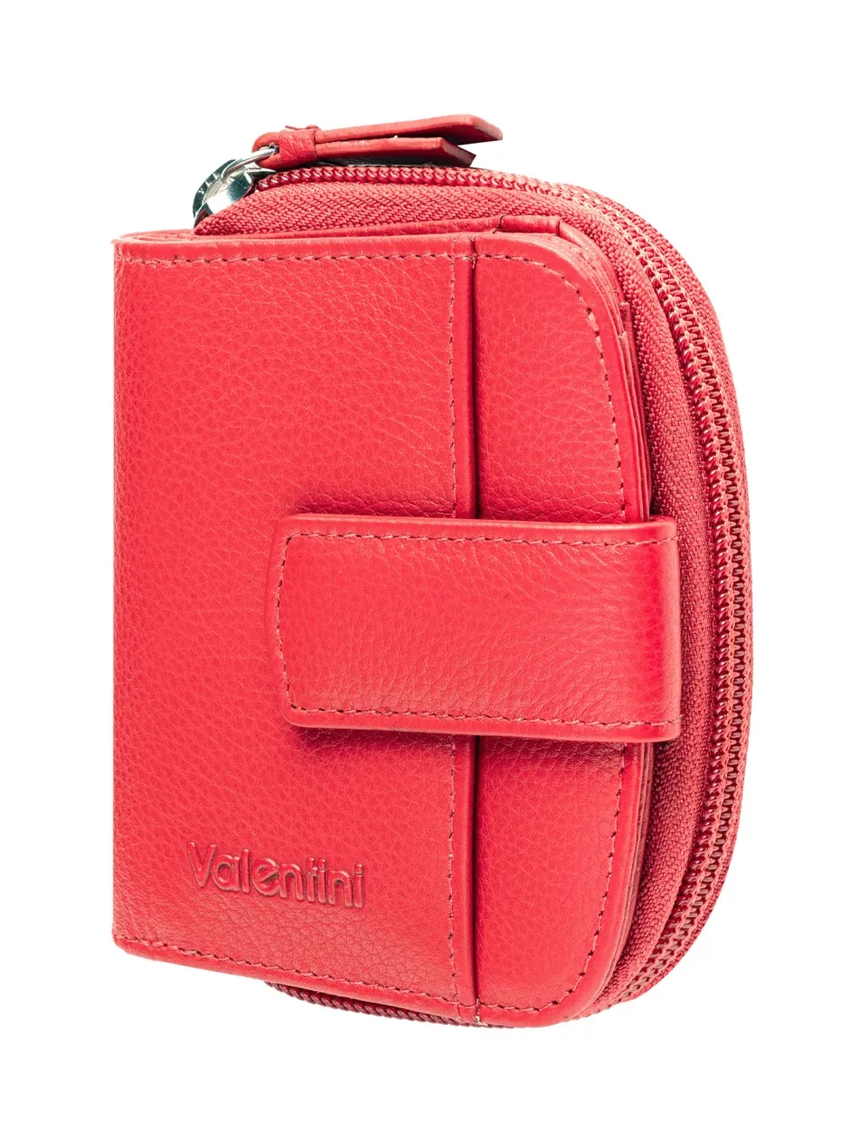 Portfel damski Valentini Poppy P8 czerwony