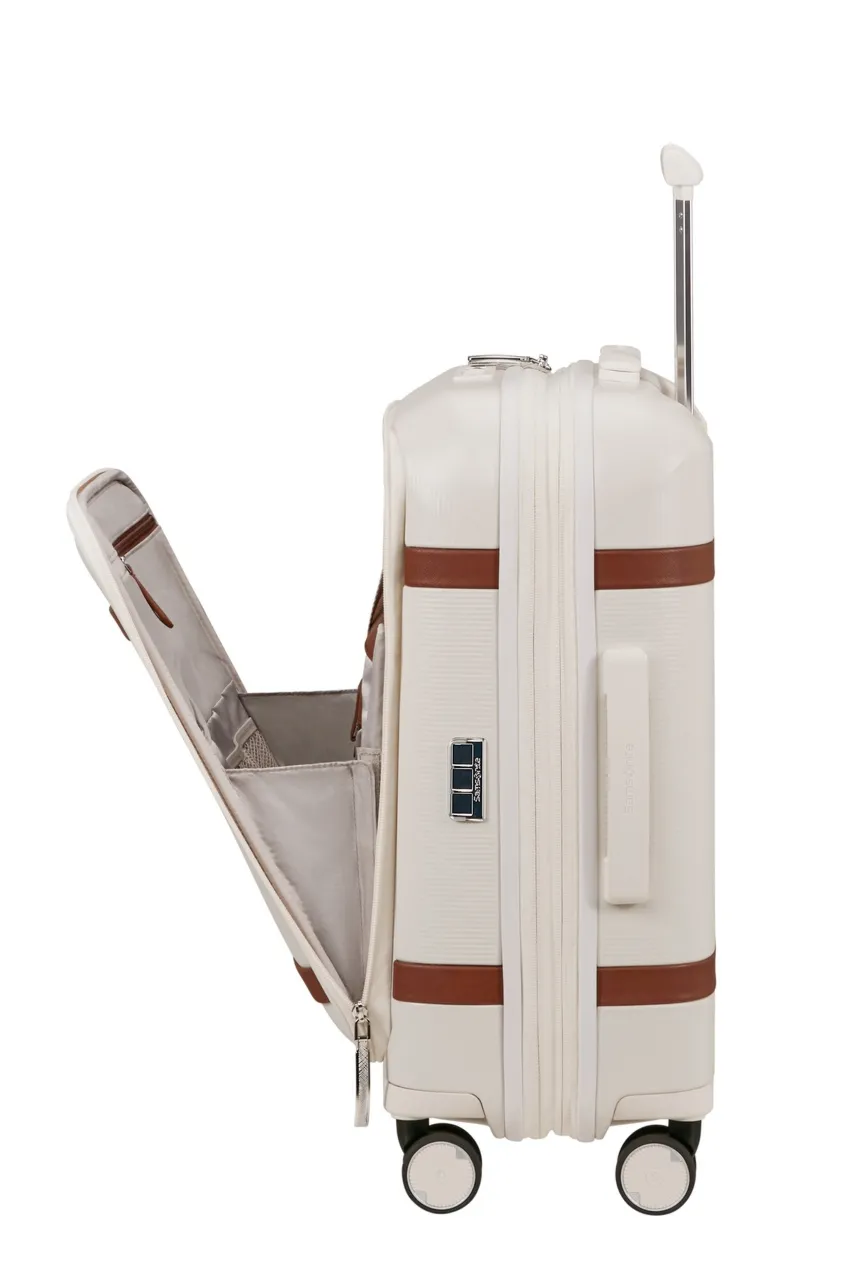 Walizka kabinowa Samsonite Image 55cm powiększana beżowa