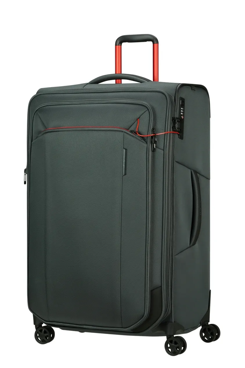 Walizka Samsonite Respark 79 cm powiększana black sport