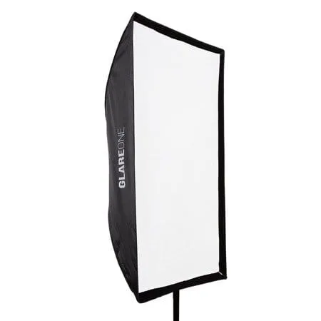 Softbox prostokątny GlareOne Parasolkowy 80x120 cm z dyfozorem do lamp reporterskich