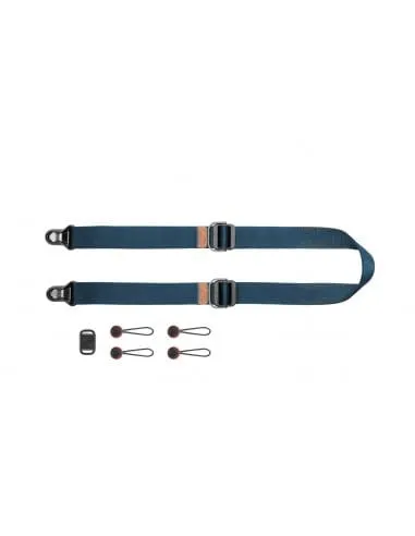 Pasek na szyję lub ramię SLIDE LITE MIDNIGHT v3 niebieski do lekkich aparatów