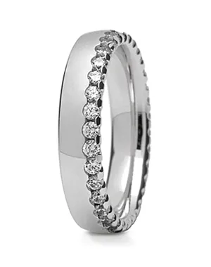 Obrączka z białego złota ST-289B-m