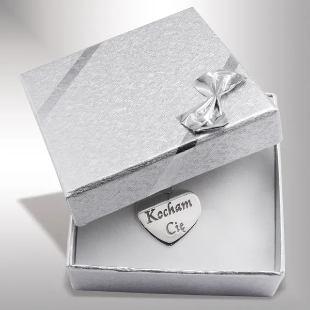 Wisiorek serce z napisem Kocham Cię WEC-S-WIS.SERCE-3