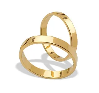 Obrączka z żółtego złota ŁK-11-m