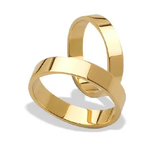 Obrączka z żółtego złota ŁK-12-k
