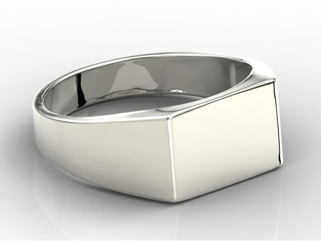 Sygnet z białego złota SJ-26B