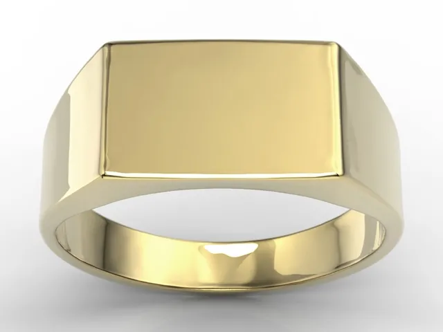 Sygnet z żółtego złota SJ-26Z