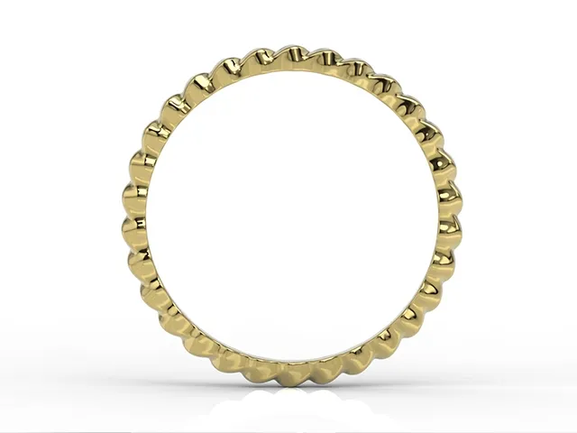 Pierścionek z żółtego złota BP-40Z