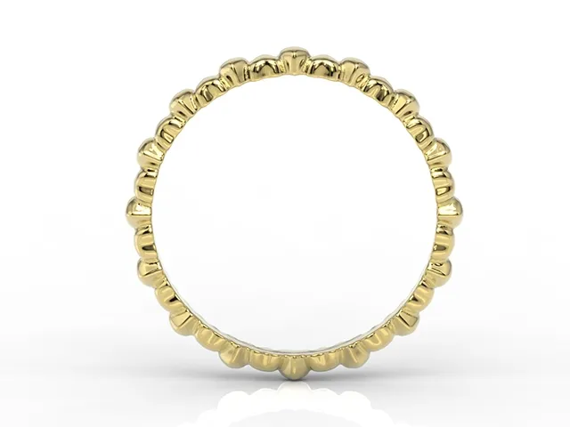 Pierścionek z żółtego złota BP-41Z