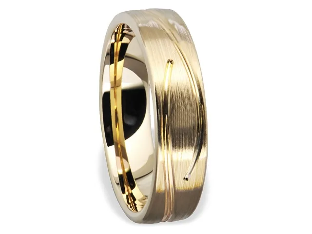 Obrączka z żółtego złota ŁN-10Z-EXTRA light-m