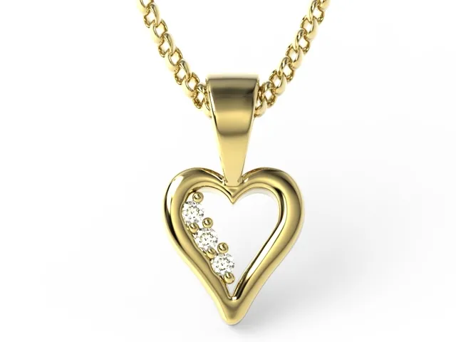 Wisioreki z żółtego złota z brylantami LPW-41Z