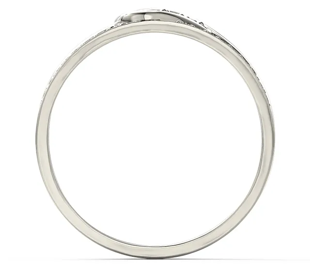 Pierścionek z białego złota ze szmaragdami i brylantami BP-83B