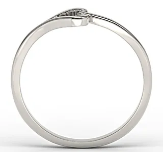 Pierścionek ze złota z brylantami LP-41B