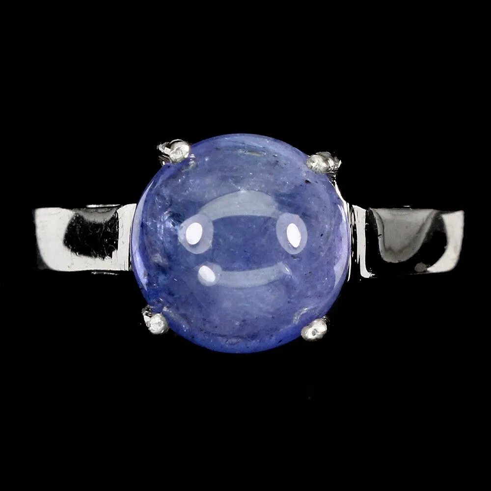 Pierścionek tanzanit srebro naturalne r 13 925