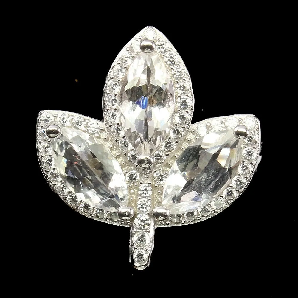 Pierścionek srebrny akwamaryny 925 r 16 3