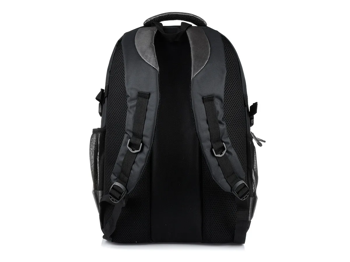 Czerwony plecak sportowy Bag Street, duży i praktyczny, mieszczący format A4