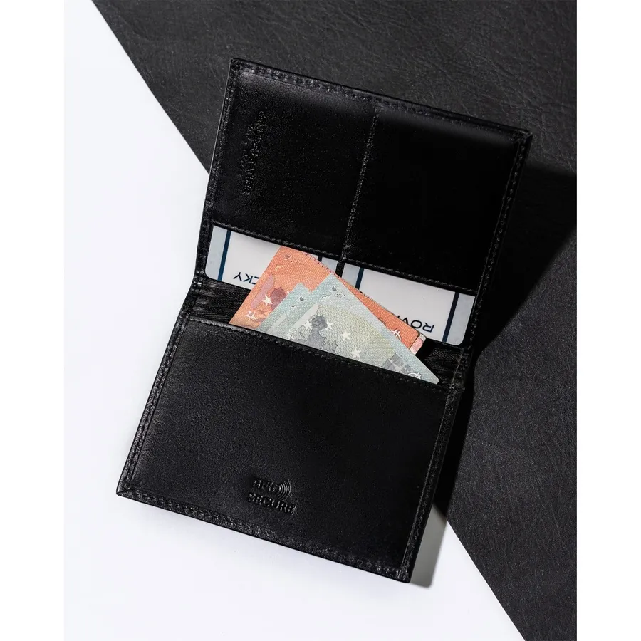 Elegancki portfel męski Rovicky N02-RVT RFID wykonany ze skóry naturalnej w klasycznym stylu